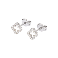 Clover Zirkonia Ohrstecker
