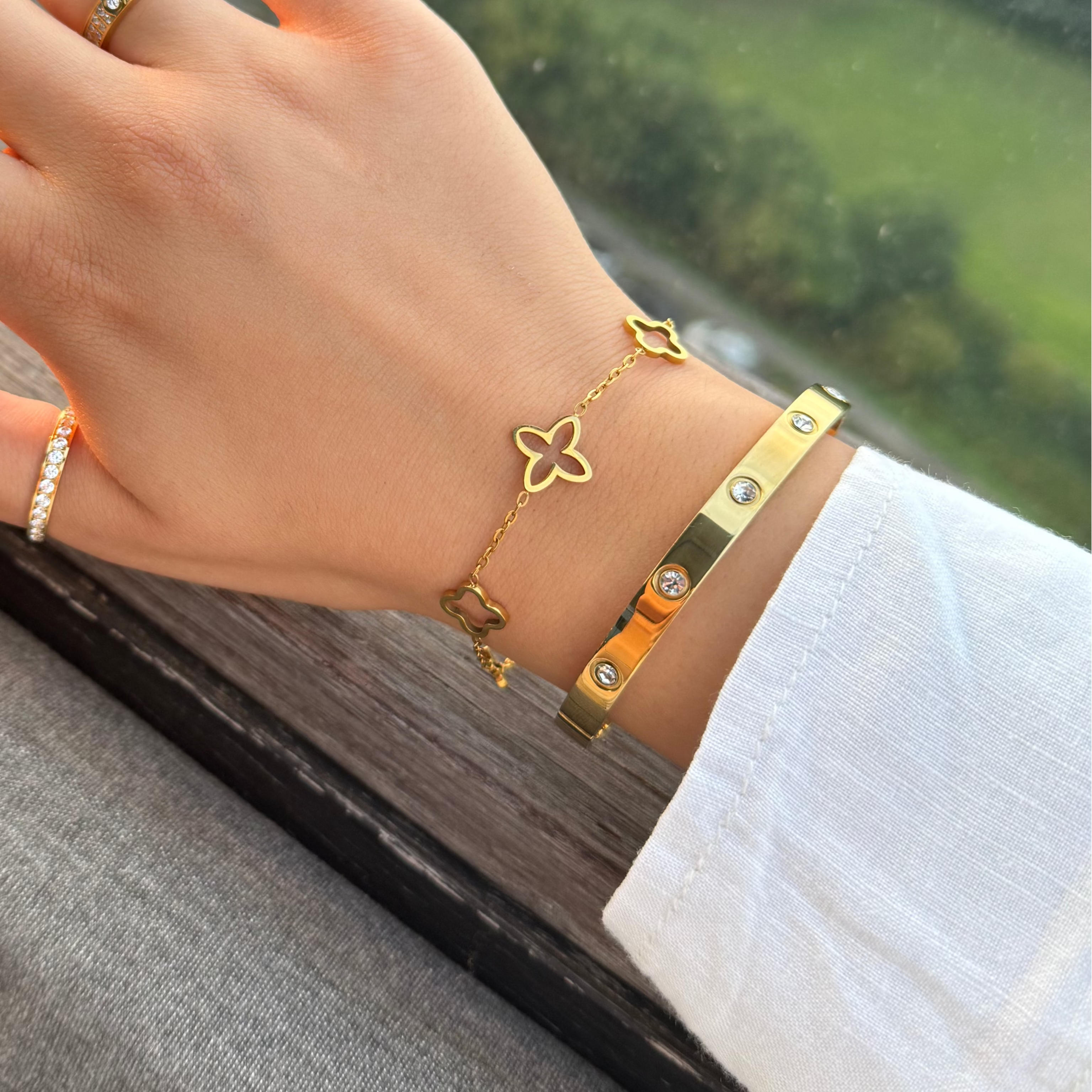 Clover Armband