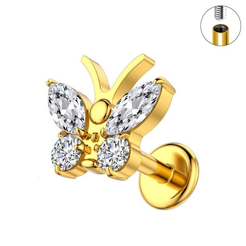 Butterfly Piercing - SHAHDIA