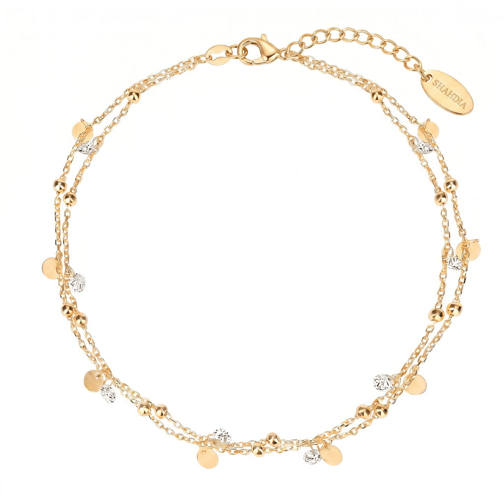 Coin Zircon Armband - SHAHDIA