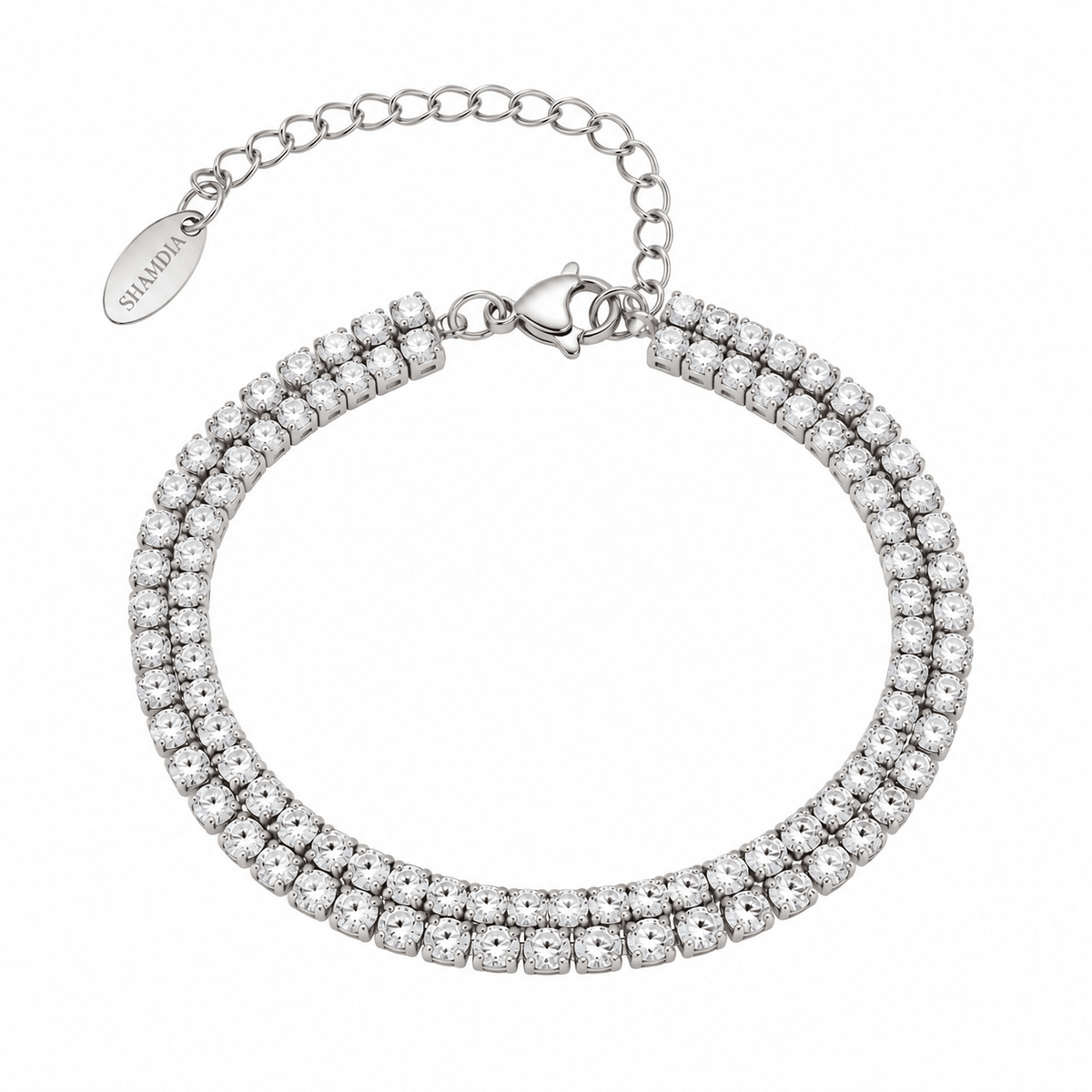 Double Tennis Armband - SHAHDIA