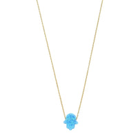 Fatimas Hand Blau - SHAHDIA