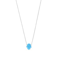 Fatimas Hand Blau - SHAHDIA