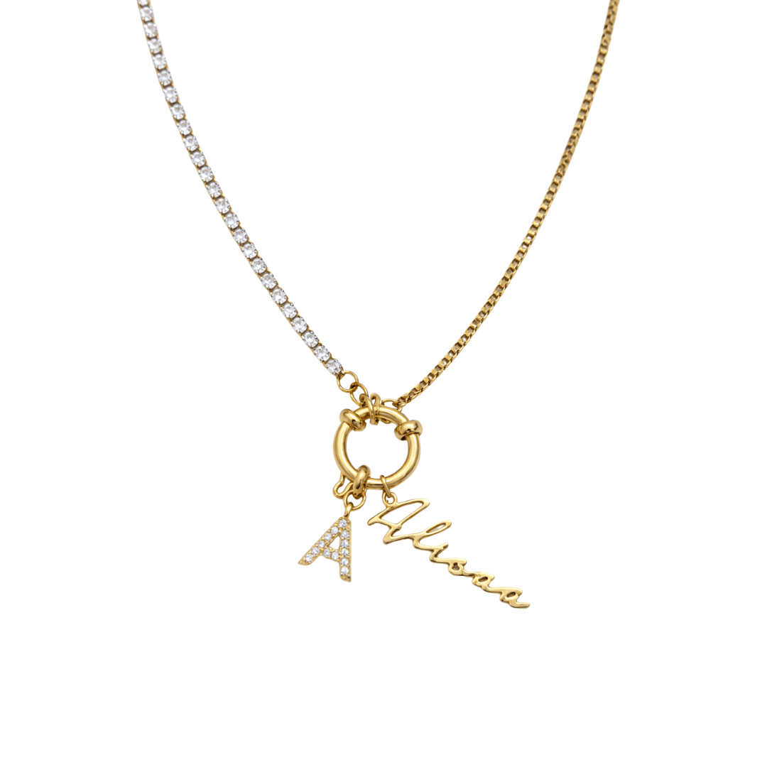 Fia Tennis Kette Signatur - SHAHDIA