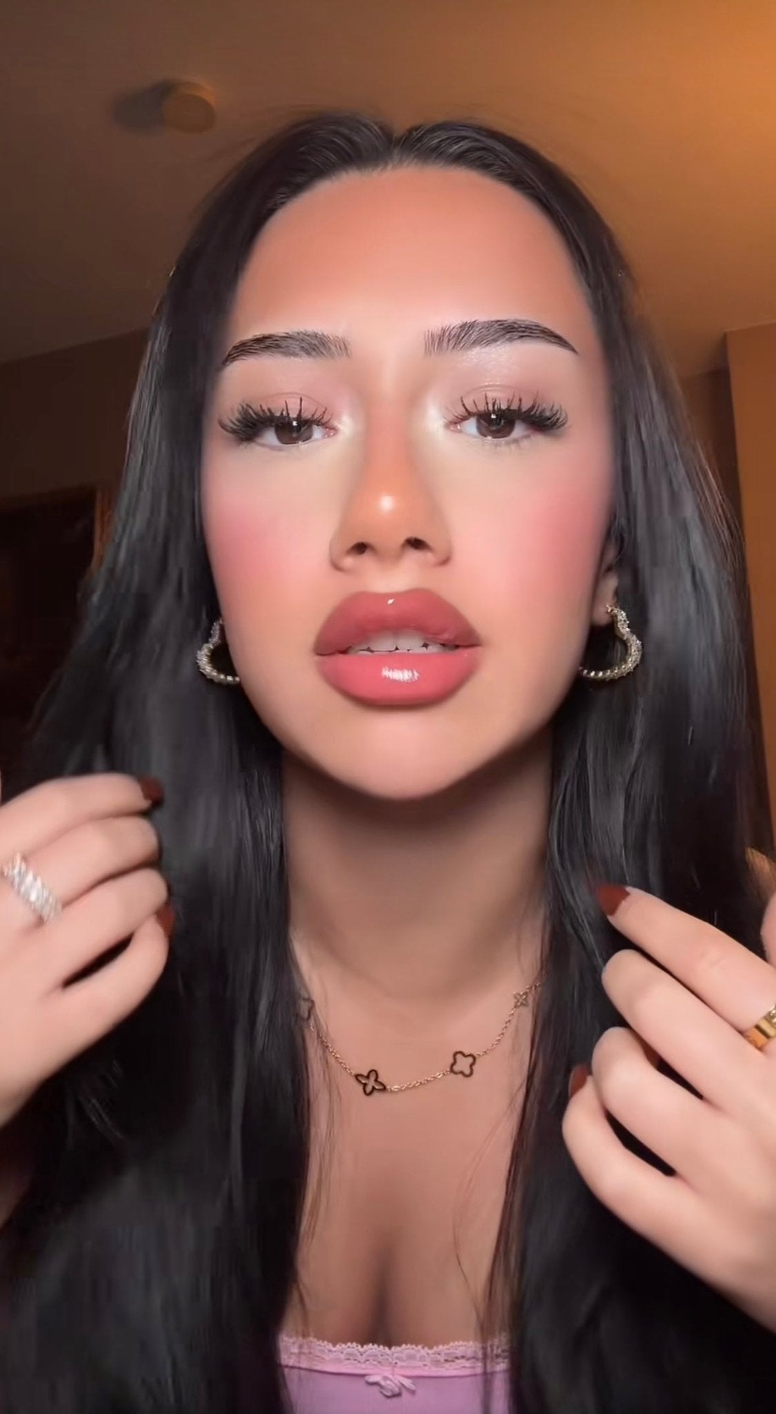 Herz Creolen - SHAHDIA