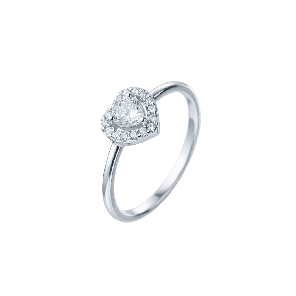 Herz Zirkonia Ring - SHAHDIA
