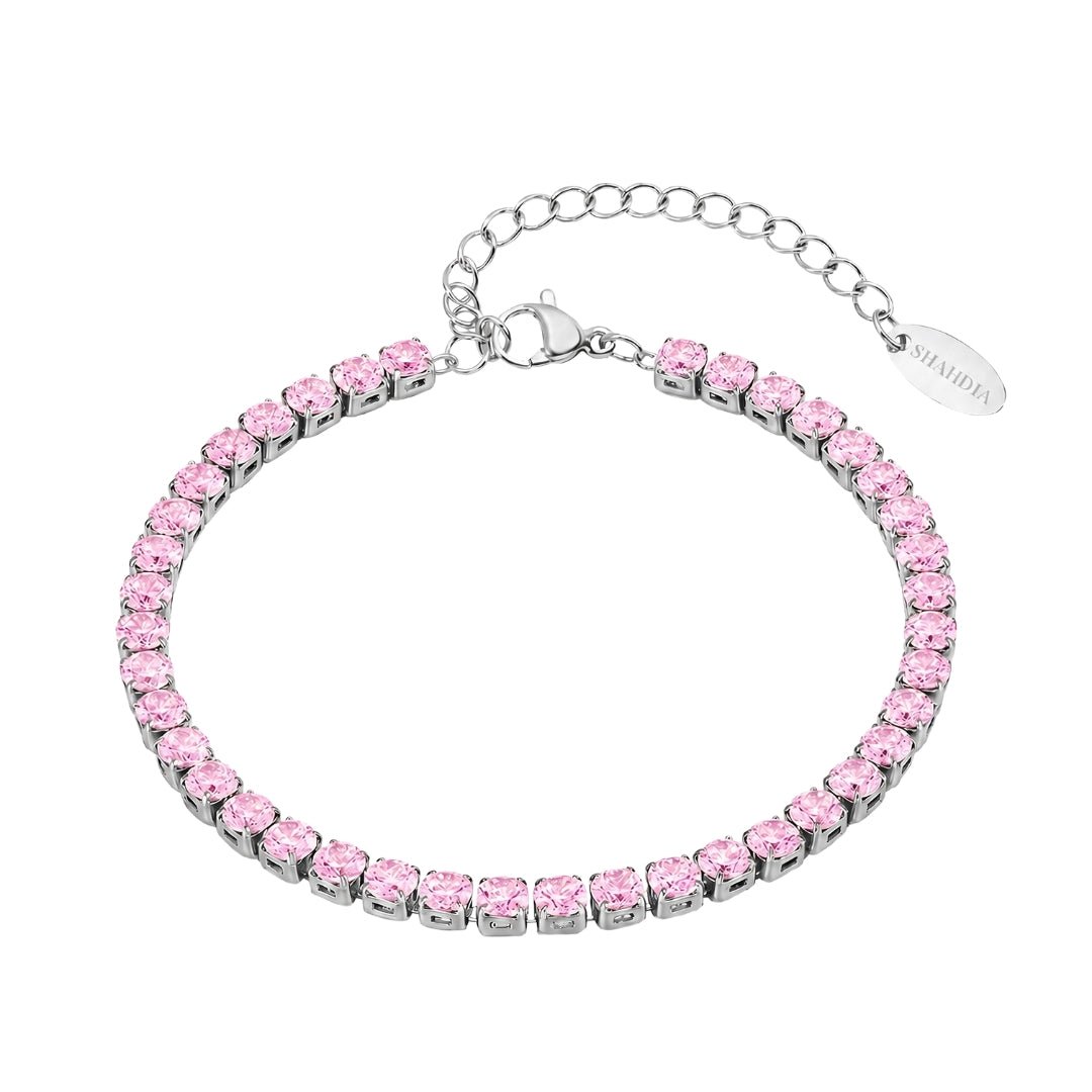 Tennis Armband Rose - SHAHDIA