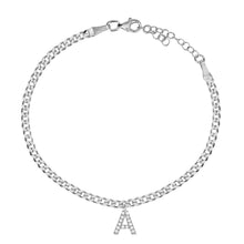 Lade das Bild in den Galerie-Viewer, Fußkette "Gourmet" mit Buchstabe - SHAHDIA