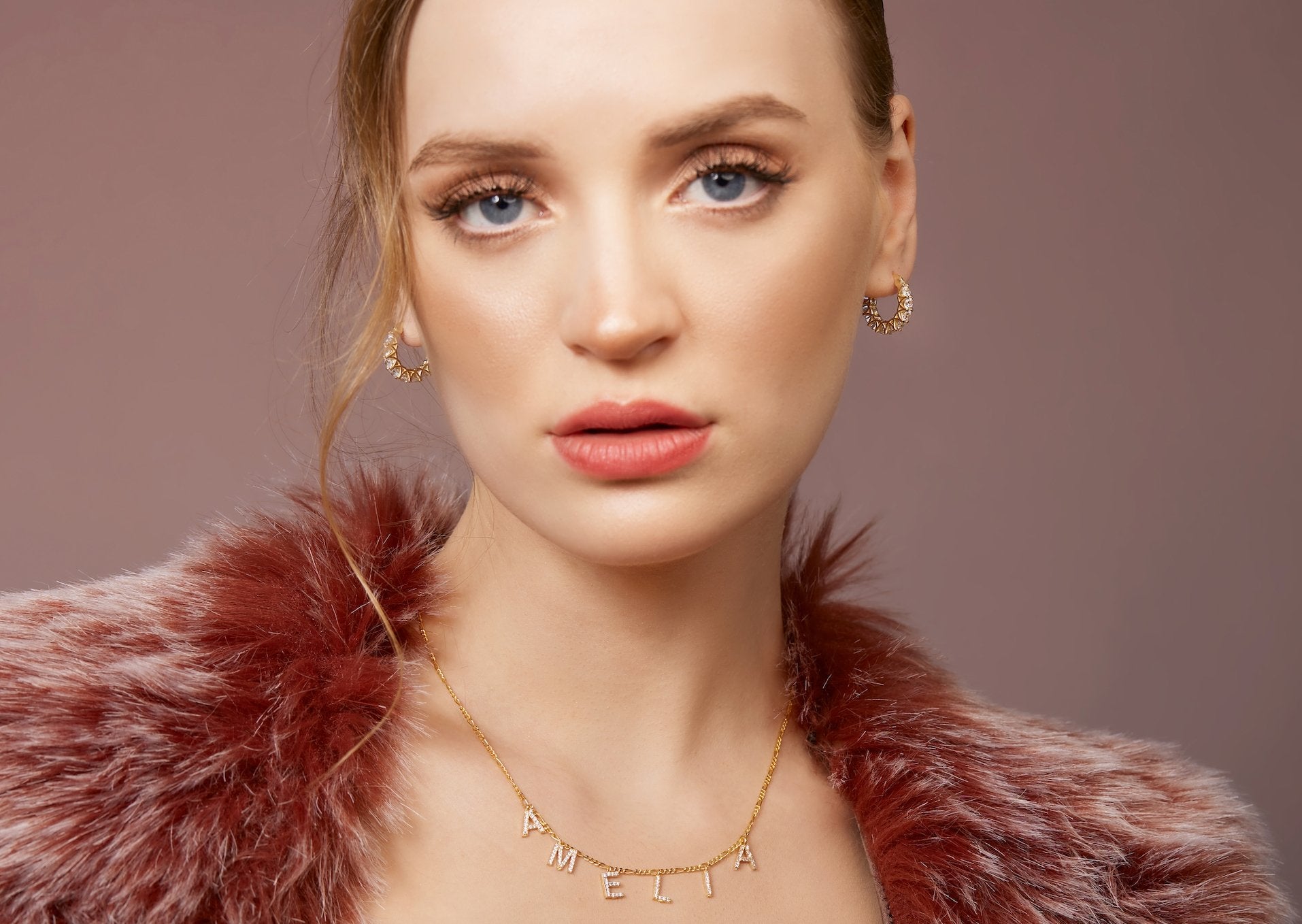 Namenskette "Figaro" Zirkonia - SHAHDIA