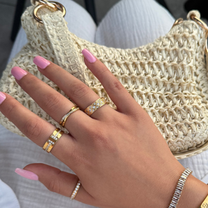 Kristall Ring