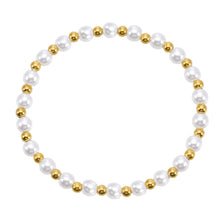 Lade das Bild in den Galerie-Viewer, Bola Armband  Weiss- SHAHDIA
