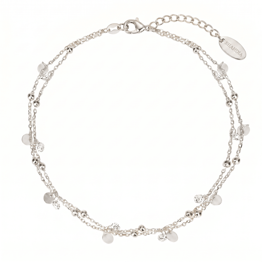 Coin Zircon Armband - SHAHDIA