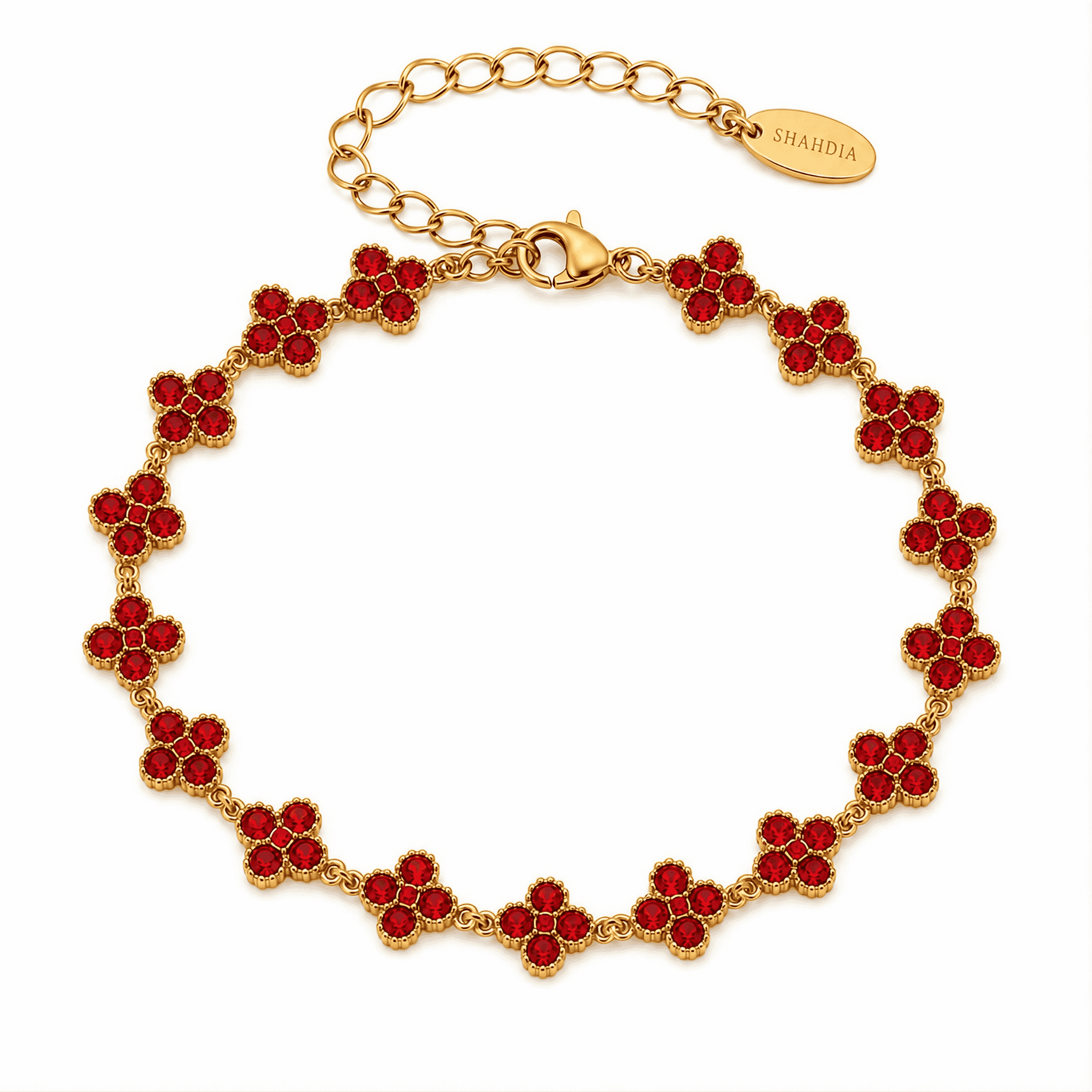 Flora Armband Cherry - SHAHDIA
