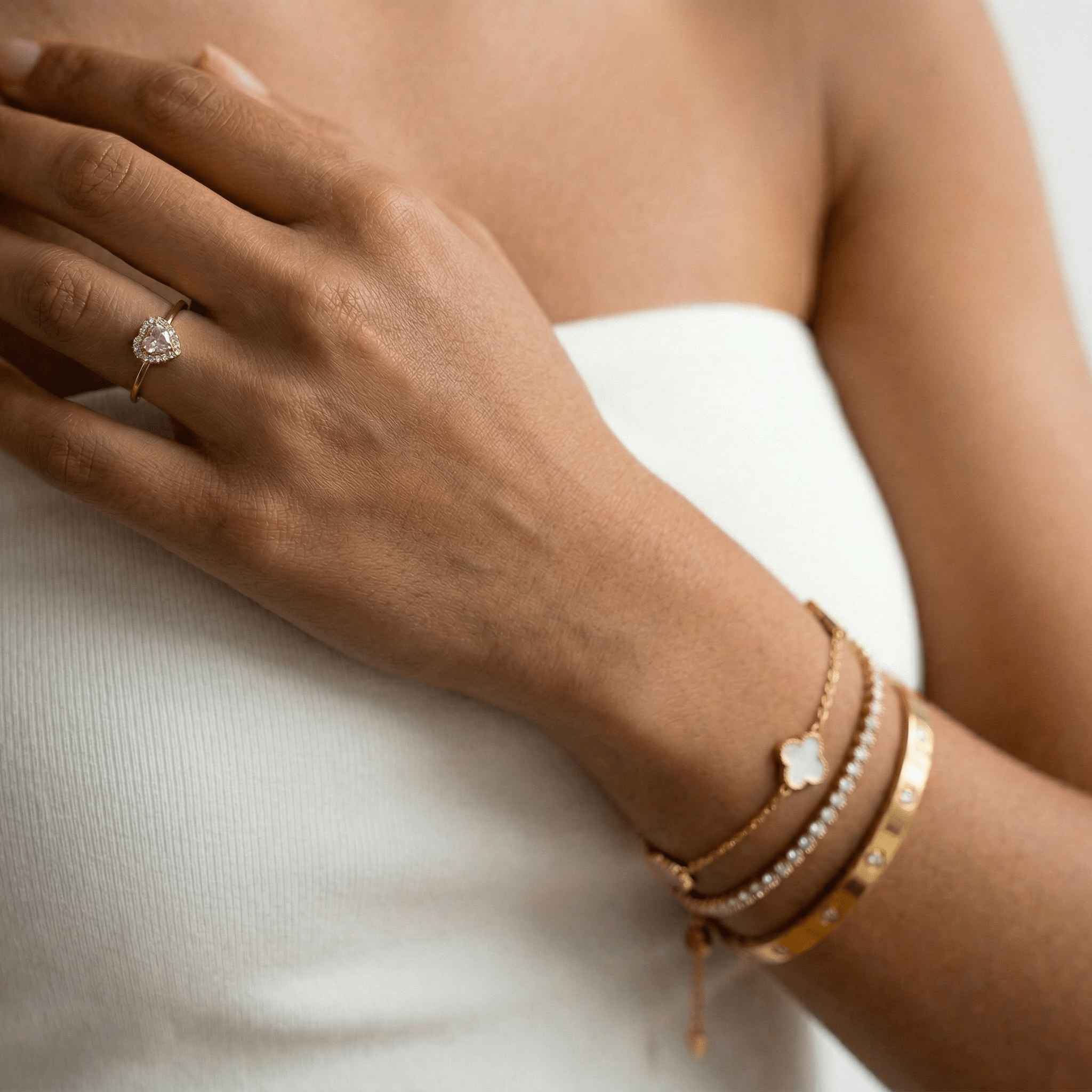 Herz Rose Ring - SHAHDIA