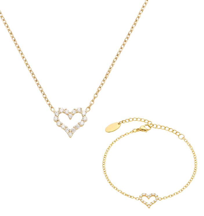 Herz Set Geschenk ab 249€ Bestellwert - SHAHDIA