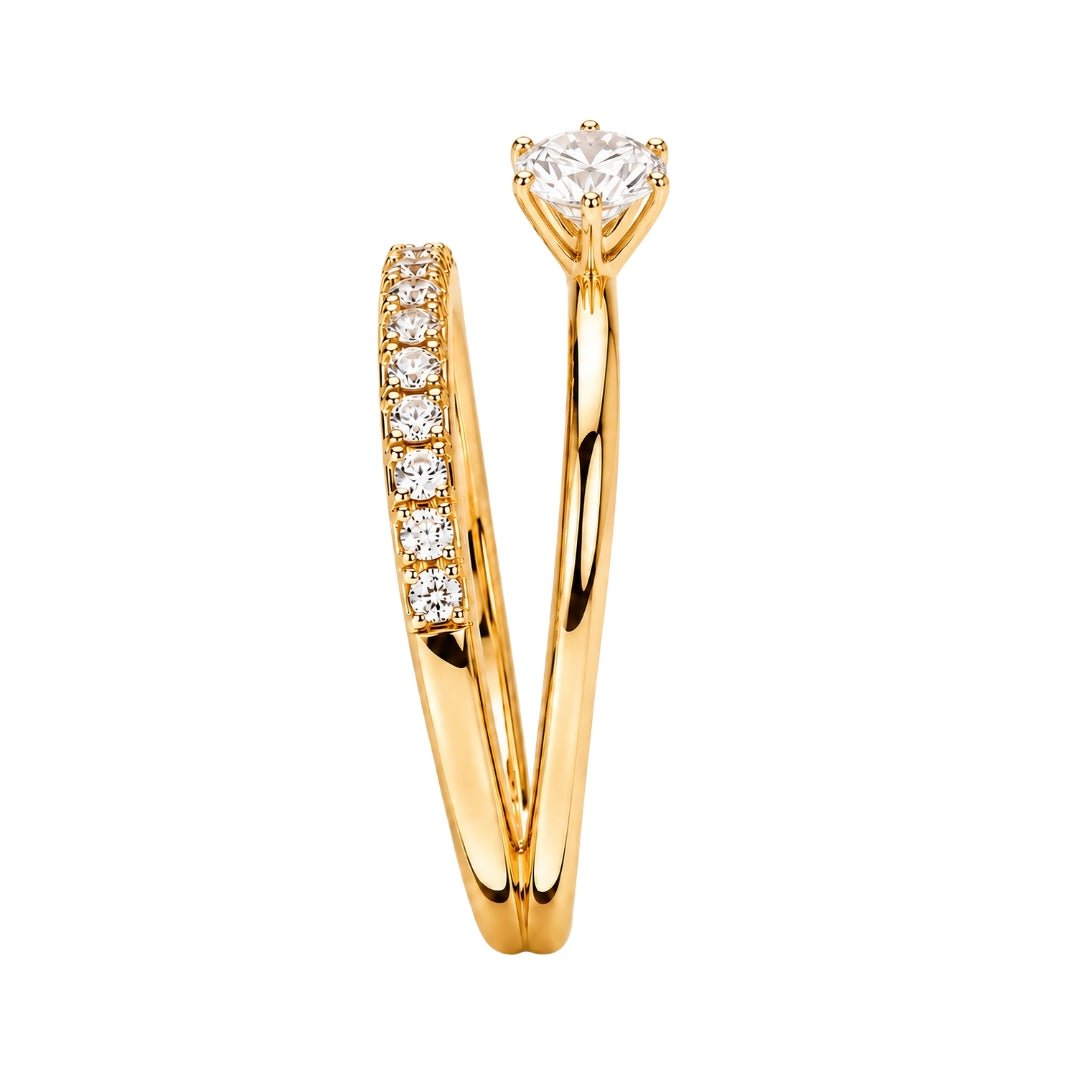 Twin Curve Ring - SHAHDIA