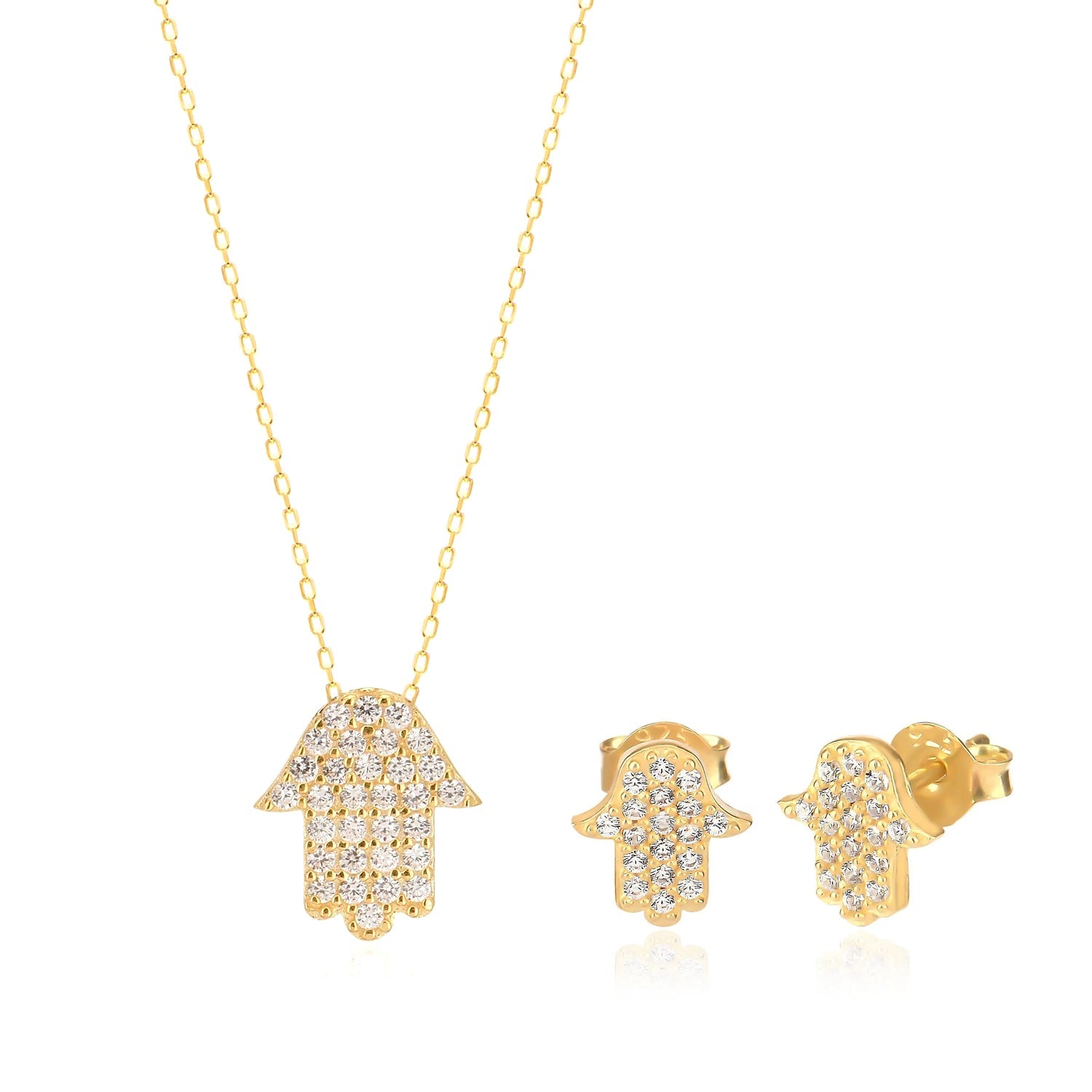 Fatimas Hand Zirkonia Set - SHAHDIA