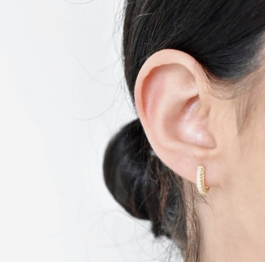 Kleine Zirkonia Creolen - Shahdia