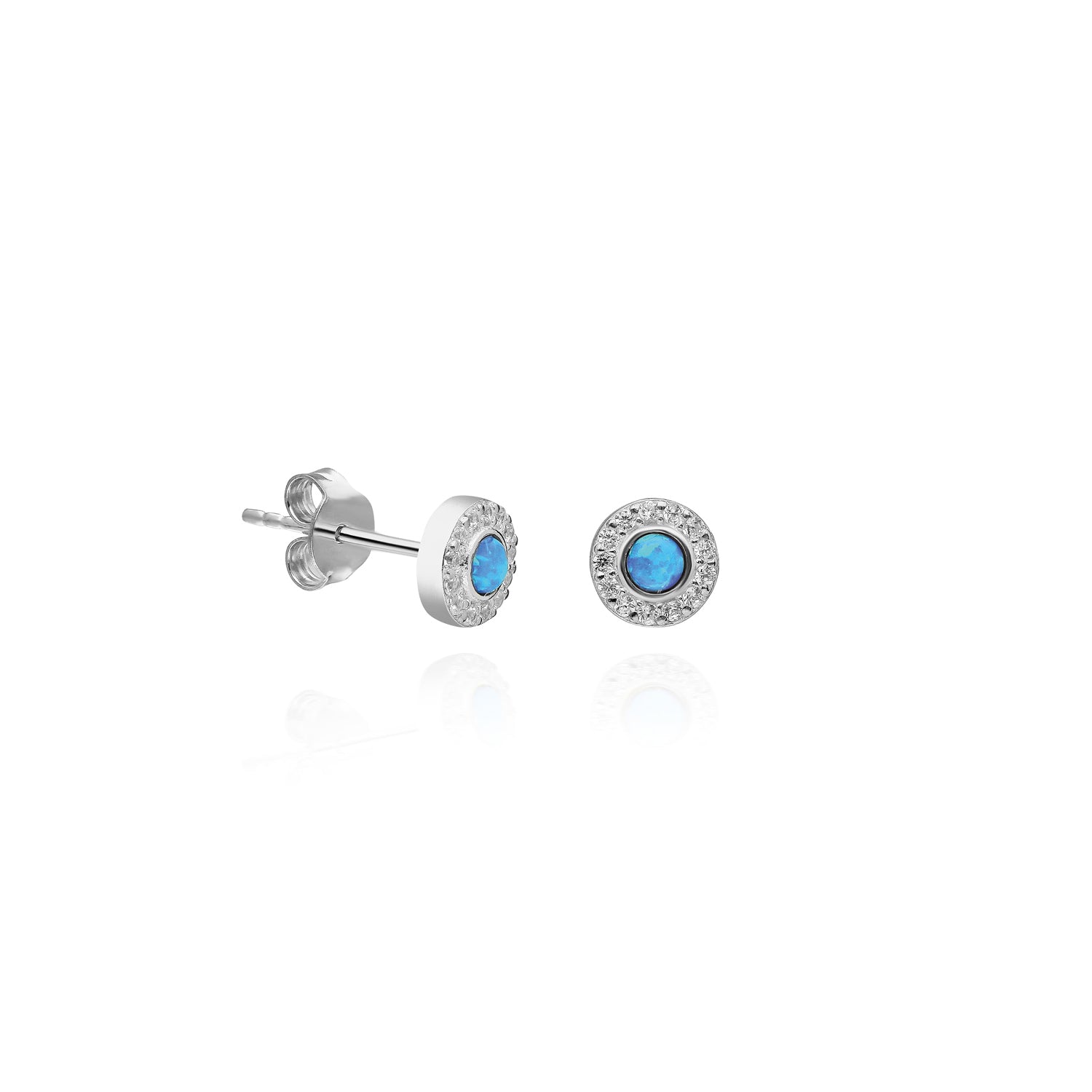 Opal Ohrstecker - SHAHDIA