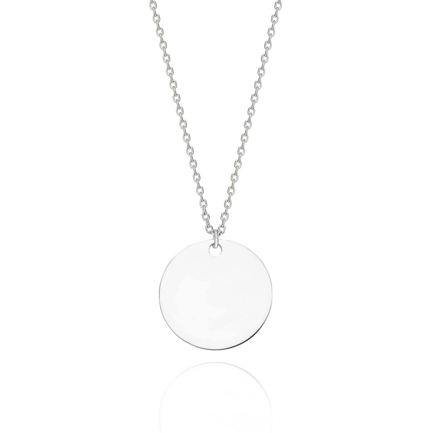 Plättchen Kette Gravur - SHAHDIA