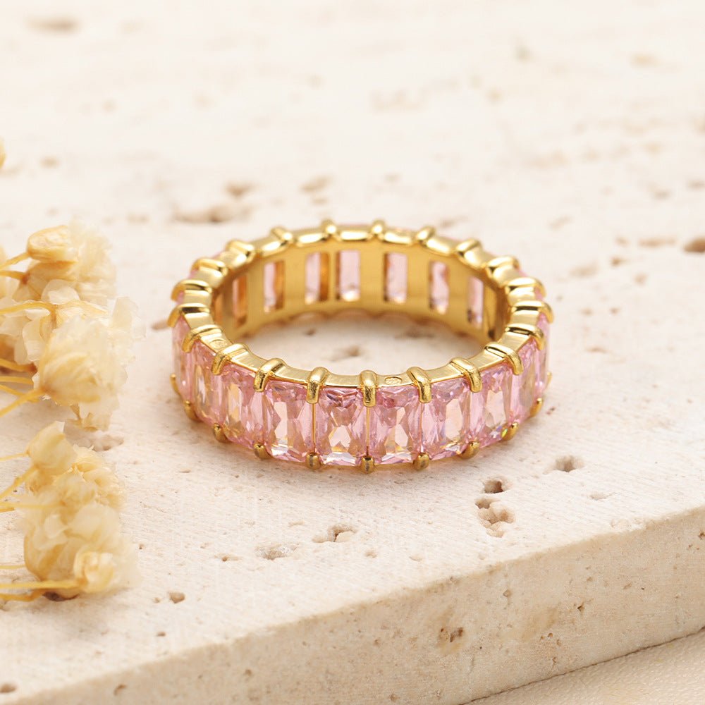 Sansi Ring Pink - SHAHDIA
