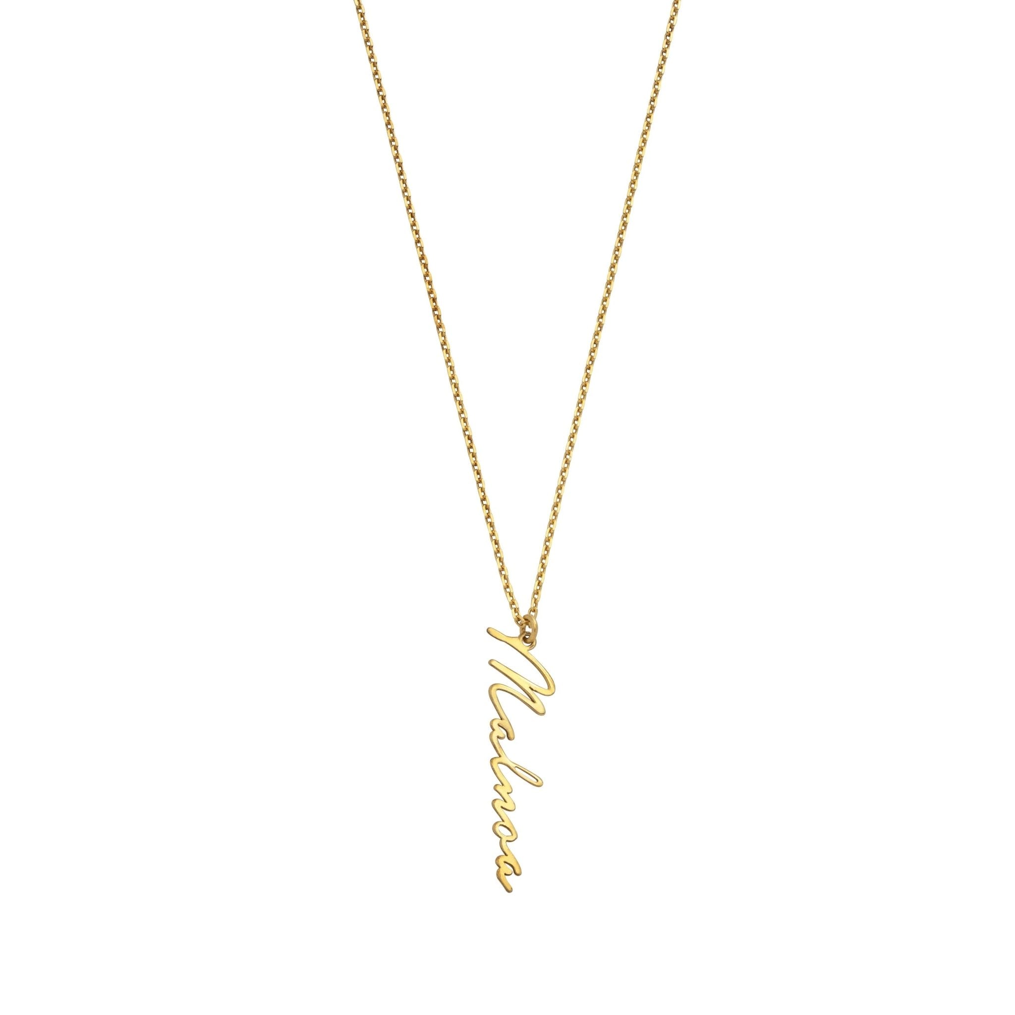 Signatur Halskette - Shahdia