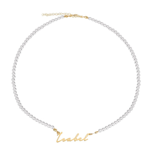 Signatur Kette Perle - Tash Jeweler