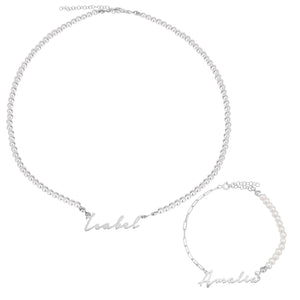 Signatur Perlen Set - Tash Jeweler