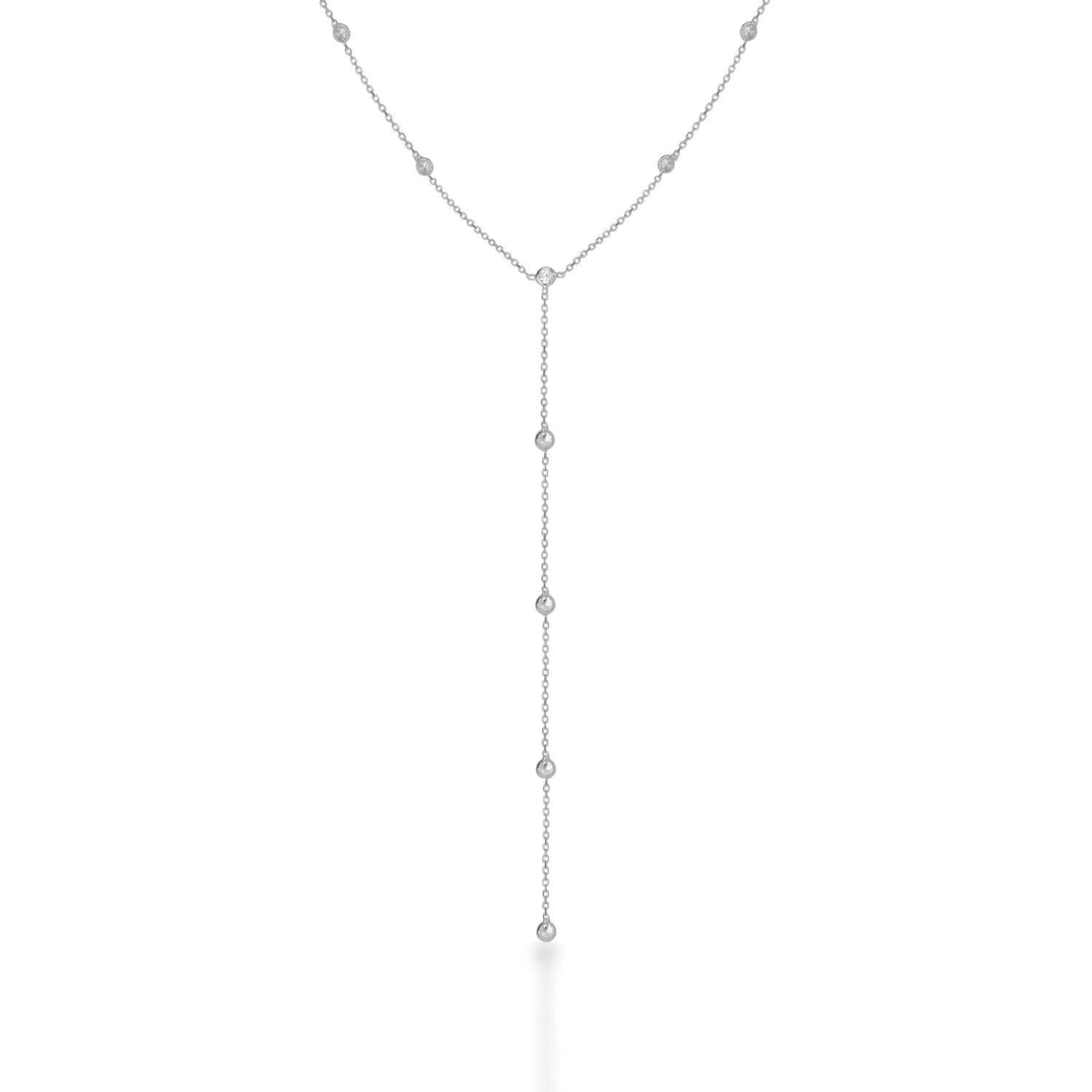 Y-Kette Zirkonia - Tash Jeweler