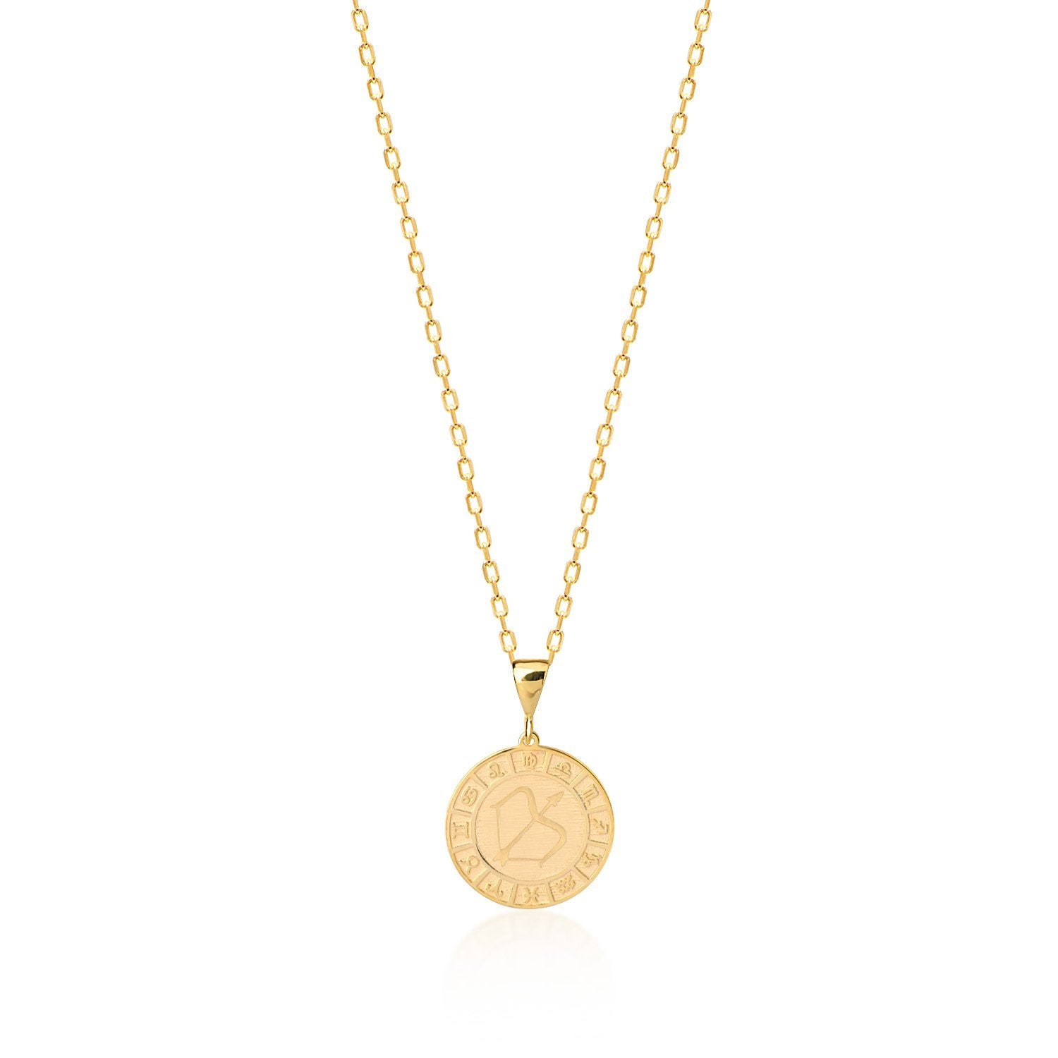 Zodiac Plate Kette - Tash Jeweler